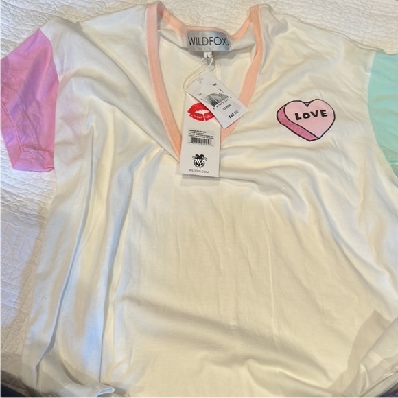 Wildfox Paradise Color-block Tee - Picture 3 of 5